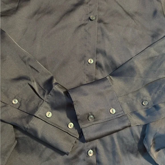 Abercrombie & Fitch Dark Teal Shirt - Picture 4 of 6